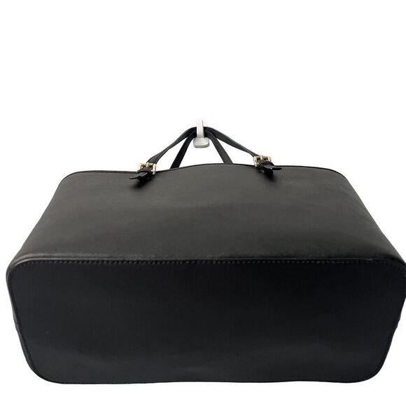 Michael Kors Jet Set Travel Black Tote Bag Shoulder Handbag - Picture 3 of 13